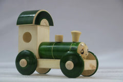 Channapatna Wooden Toy Train – Classic Handmade Kids’ Toy SRI_SURYADAYA_CHENNAPATNAM