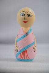 Handpainted Granny Peg Dolls – Classic Wooden Toys