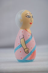 Handpainted Granny Peg Dolls – Classic Wooden Toys