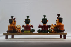 Channapatna Wooden Music Set – Traditional Handmade Instrument Set