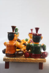 Channapatna Wooden Music Set – Traditional Handmade Instrument Set