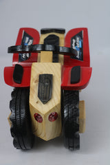 Channapatna Wooden Racing Car – Traditional Mud Racer Toy