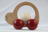 Handcrafted Snail with Ball Toy – Eco-Friendly Non-Toxic Paint