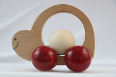 Handcrafted Snail with Ball Toy – Eco-Friendly Non-Toxic Paint