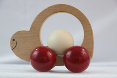 Handcrafted Snail with Ball Toy – Eco-Friendly Non-Toxic Paint