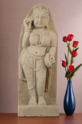 Divine Ornamentation - Apsara in the Act of Shringar