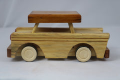 Channapatna Wooden Sedan Toy Car – Handcrafted Elegance