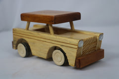 Channapatna Wooden Sedan Toy Car – Handcrafted Elegance