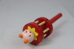 Channapatna Wooden Cage Rattle – Multicolour Baby Sensory Toy