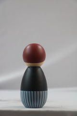 Handcrafted Boy Peg Dolls – Safe Non-Toxic Colors