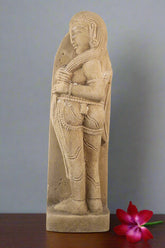 Ancient Figure Arranging Her Tresses