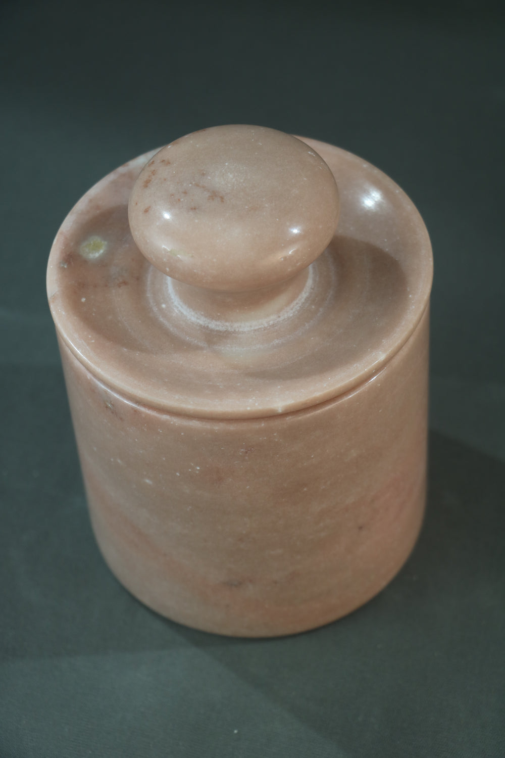Handcrafted Marble Container – Stylish Storage Jar Marble Soft Stone