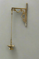 Handcrafted Brass Peacock Wall Hanging Diyas Brass Ware