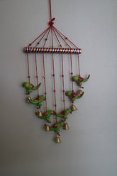 Wooden Parrot Wall Hanging