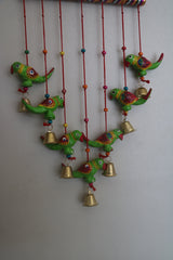 Wooden Parrot Wall Hanging