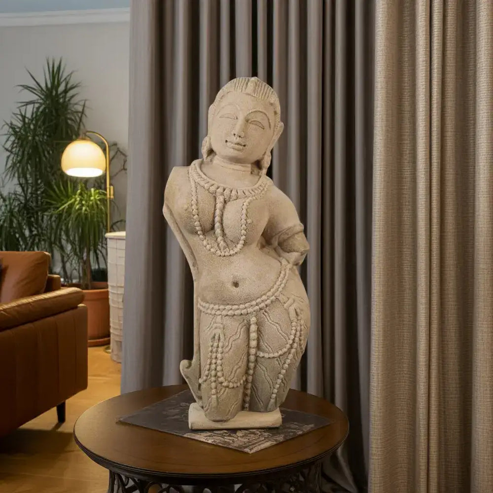 Ananta Devi - Eternal Goddess in Stone Sand Stone