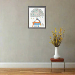 Gond Tree Of Life - A Symphony Of Nature Gond Painting