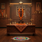 Devotional Rosewood Balaji Sculpture – Symbol of Protection & Prosperity