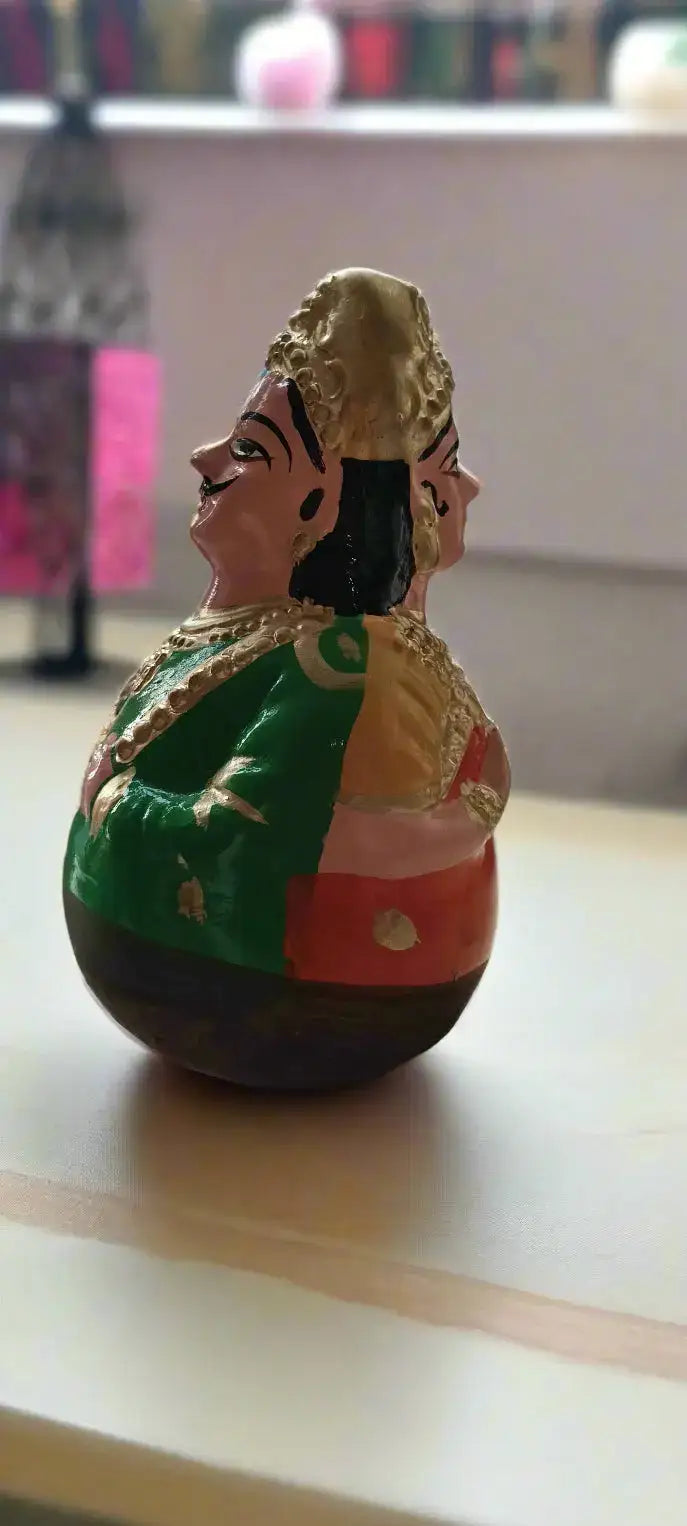 Bobblehead Dolls for Golu – Classic South Indian Thalaiyatti Bommai Alagu Sundaram