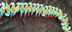 Traditional Wooden Parrot Wall Décor Wooden Lacquerware