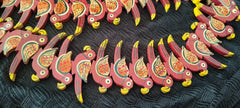 Traditional Wooden Parrot Wall Décor Wooden Lacquerware