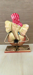 Iron Hand Painted Ganesh Decorative Show Pieces
