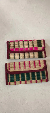 Handwoven Korai Grass Wallets – Naturally Stylish Accessories