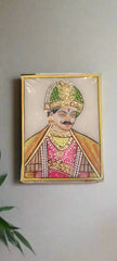 Maharaja of Rajasthan Marbel Painting