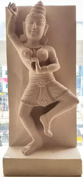 The Divine Dance of the Apsara Sand Stone