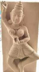 The Divine Dance of the Apsara Sand Stone