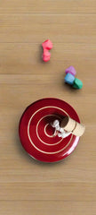 Handcrafted Wooden Spinning Top Wooden Lacquerware&toys