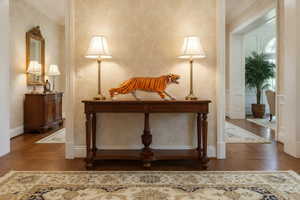 Tiger Wooden Toy Handcrafted