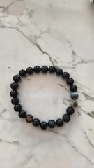 Sardonyx Confidence Bracelet – Black Agate for Focus & Discipline Accessories