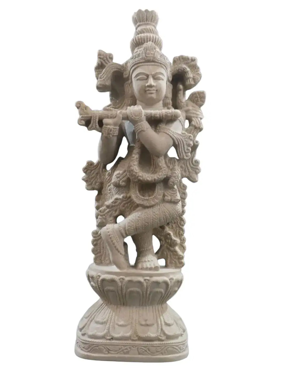 Bhakti and Beauty: The Grace of Radha Krishna Sand Stone