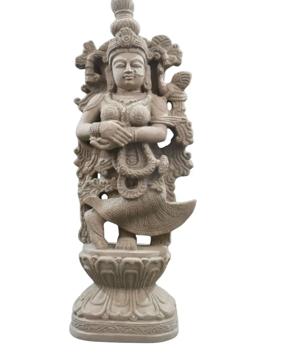 Bhakti and Beauty: The Grace of Radha Krishna Sand Stone