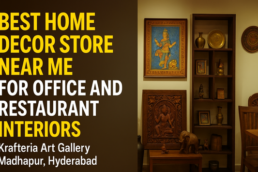 Top Art Galleries in Hyderabad for Home and Office Décor | Krafteria Art Gallery