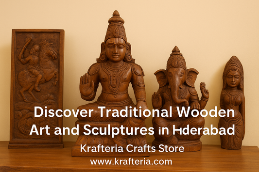 Discover Traditional Wooden Art and Sculptures in Hyderabad