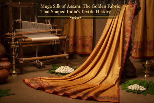 Muga Silk of Assam: The Golden Fabric That Shaped India’s Textile History