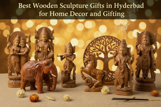 Best Wooden Sculpture Gifts in Hyderabad for Home Decor and Gifting