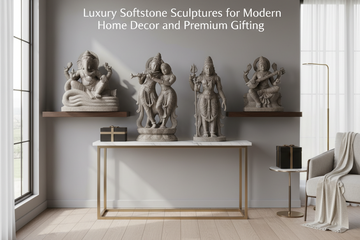 Luxury Softstone Sculptures for Modern Home Decor and Premium Gifting