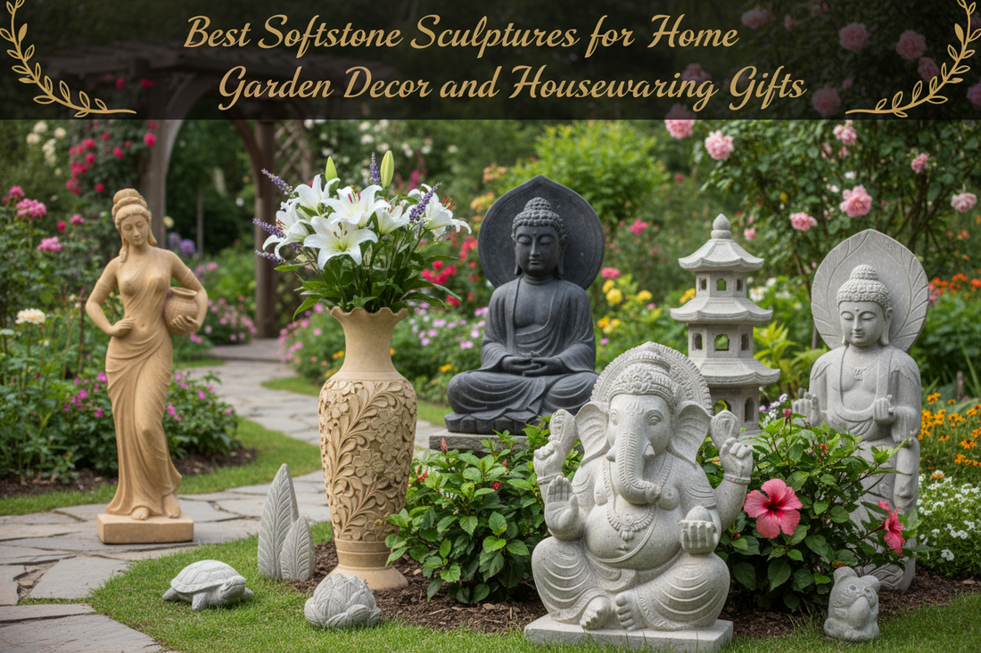 Best Softstone Sculptures for Home Garden Decor and Housewarming Gifts