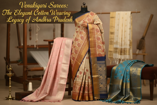 Venkatagiri Sarees: The Elegant Cotton Weaving Legacy of Andhra Pradesh