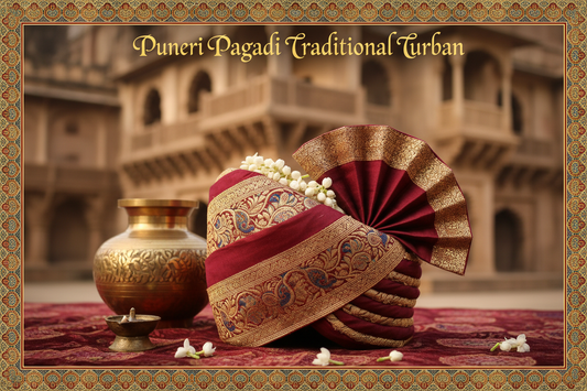 Puneri Pagadi Traditional Turban