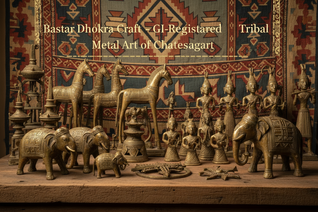 Bastar Dhokra Craft: GI-Registered Tribal Metal Art of Chhattisgarh