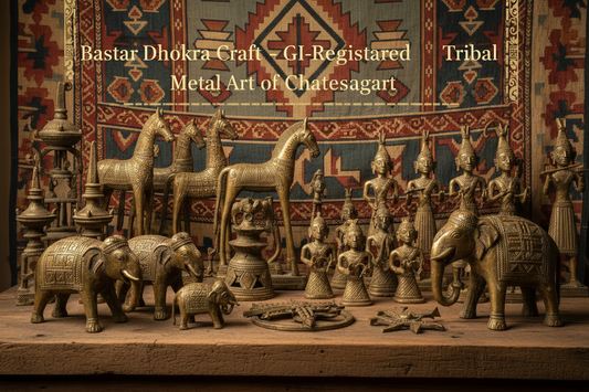 Bastar Dhokra Craft: GI-Registered Tribal Metal Art of Chhattisgarh