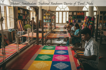 Bhavani Jamakkalam: Traditional Handwoven Durries of Tamil Nadu