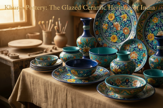 Khurja Pottery: The Glazed Ceramic Heritage of India
