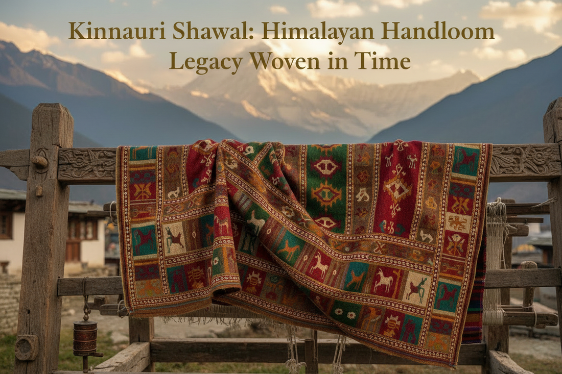 Kinnauri Shawl: Himalayan Handloom Legacy Woven in Time
