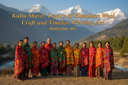 Kullu Shawl: Legacy of Himalayan Wool Craft and Timeless Weaving Art Krafteria