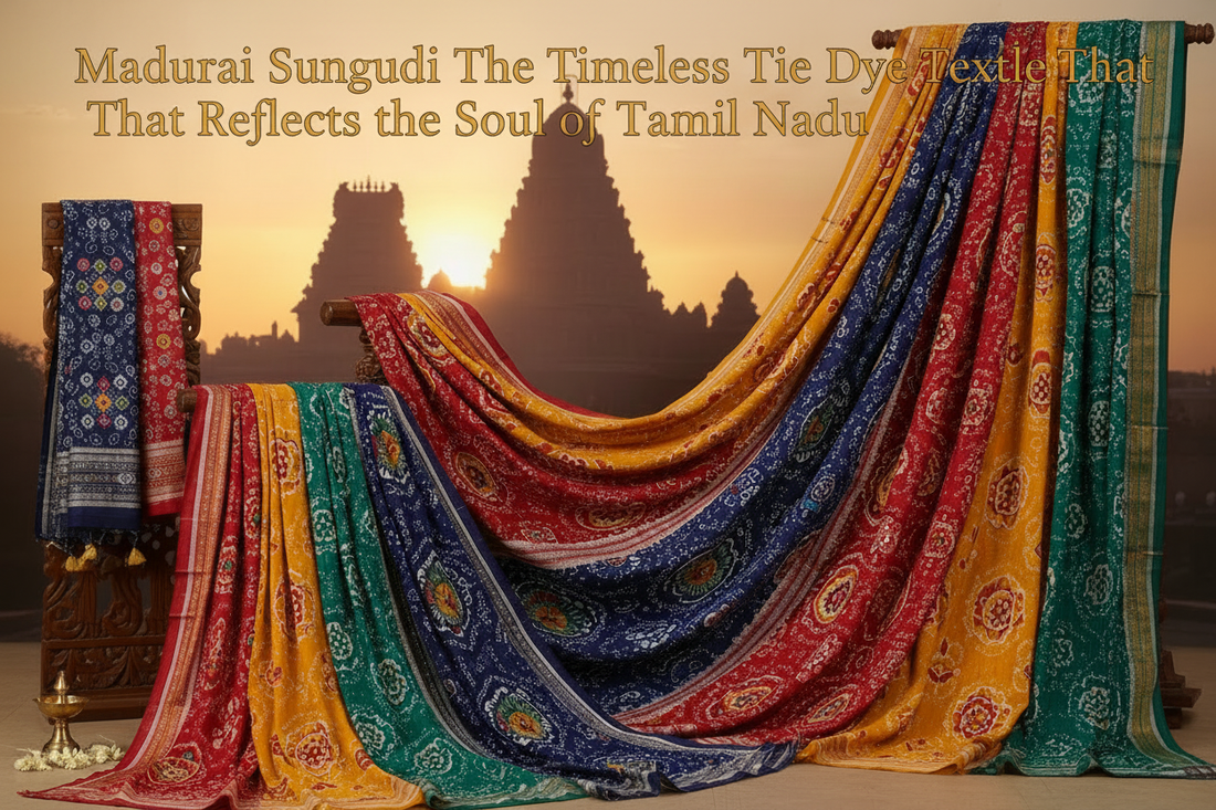 Madurai Sungudi: The Timeless Tie Dye Textile That Reflects the Soul of Tamil Nadu